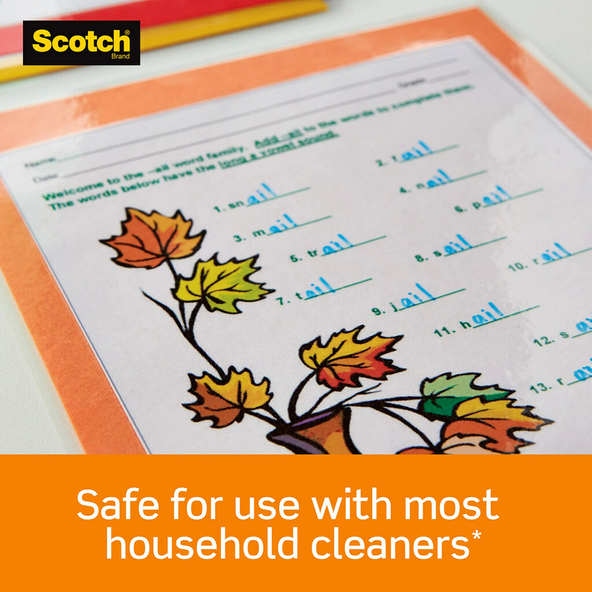 Scotch: Letter Size Thermal Laminating Pouches