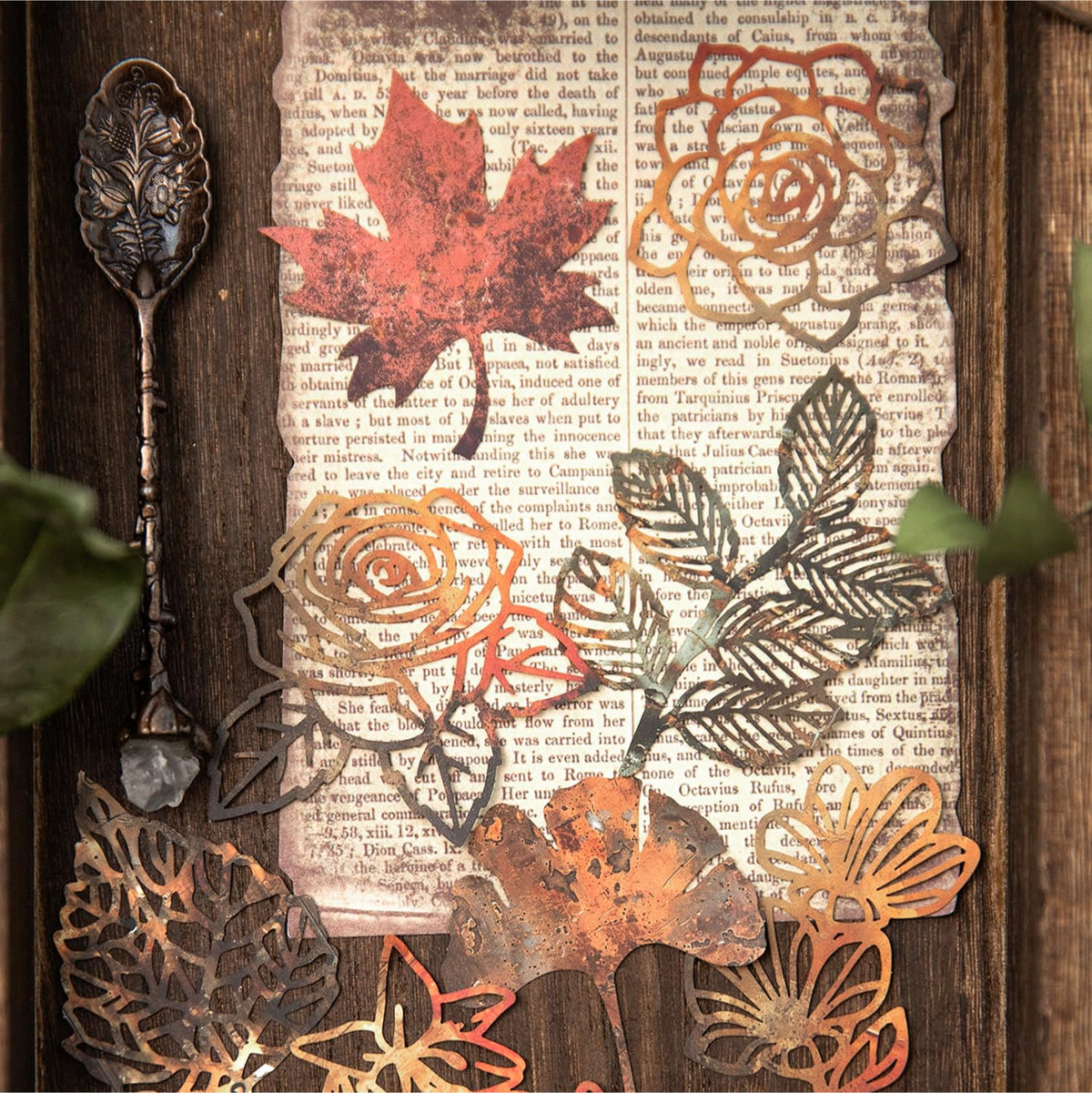 60PCS Twilight Forest Washi Stickers, Mystical Woodland Scenes for Journals, Scrapbooking, DIY Crafts and Gift Wrapping