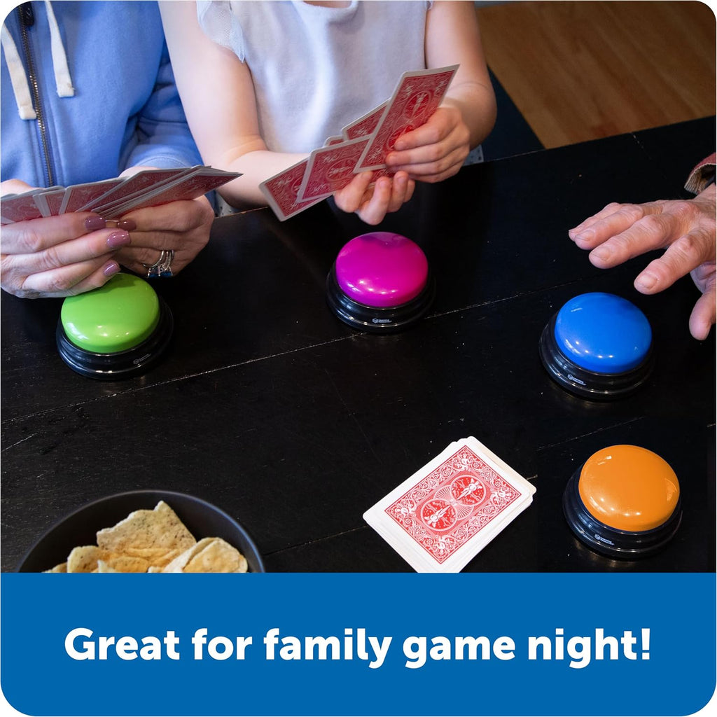 Learning Resources Original Answer Buzzers, Set of 4 (Multi-Age Learning)