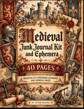Medieval Junk Journal Kit & Ephemera Book