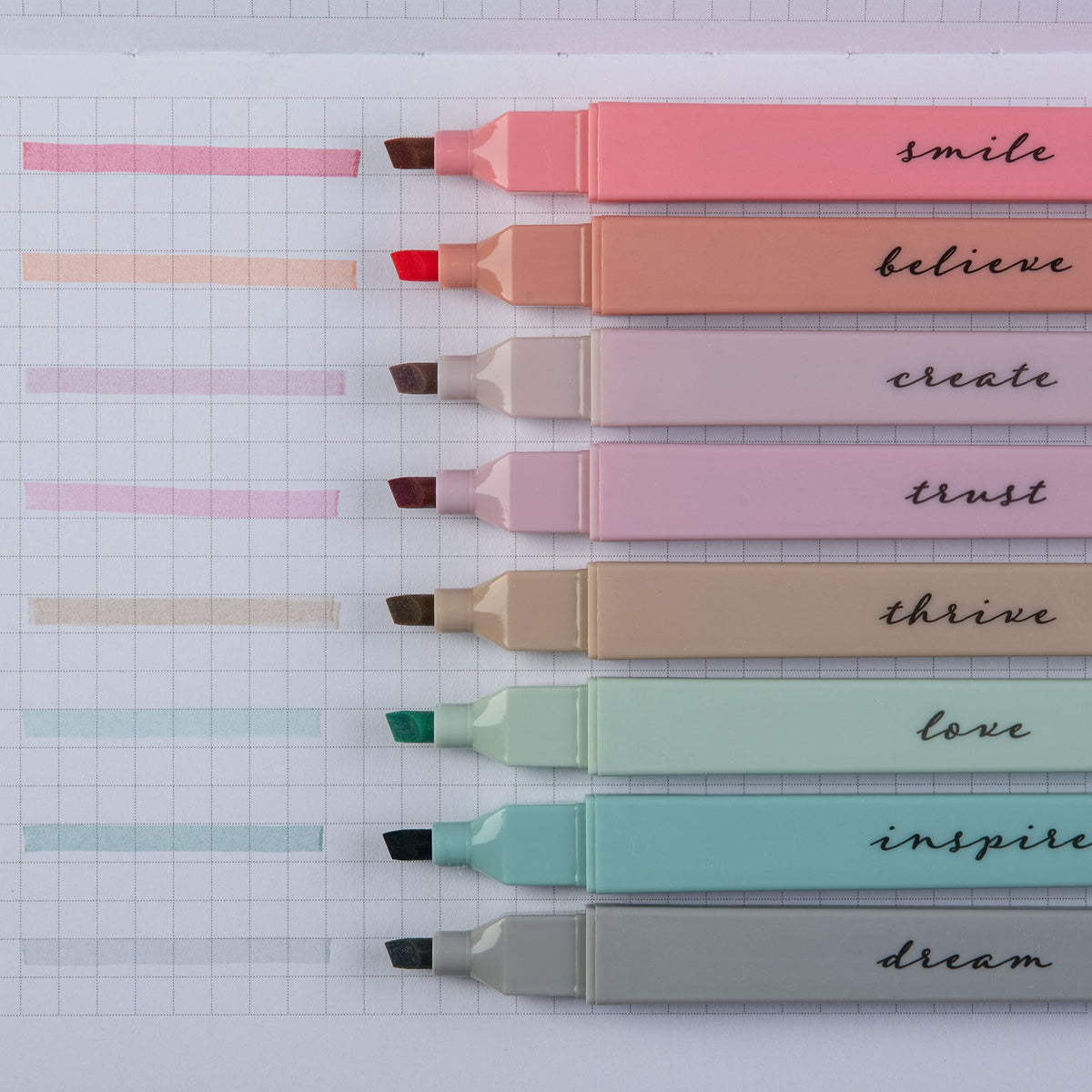 DIVERSEBEE Bible Highlighters with Soft Chisel Tip, No Bleed (Pastel)