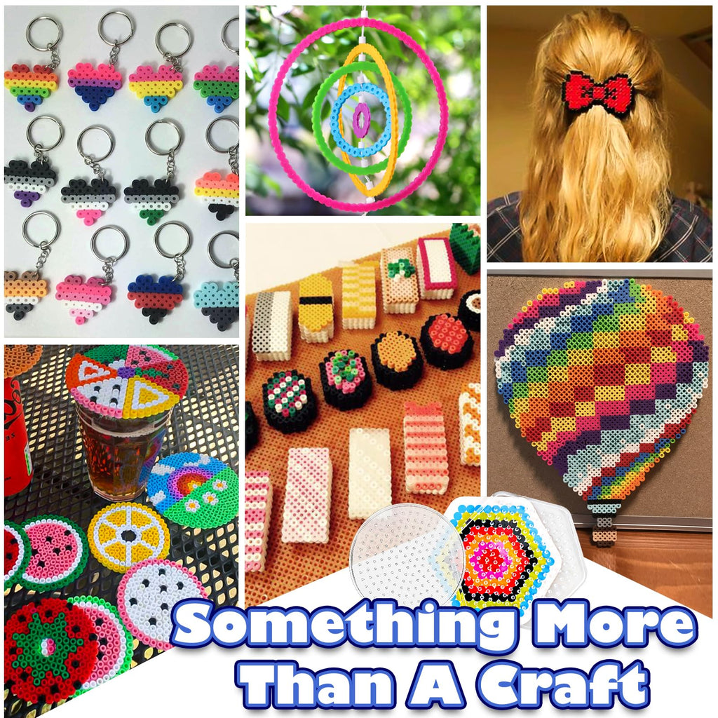23000 5mm Fuse Beads Kit for Craft Gifts - 22 Colors | 106 Patterns