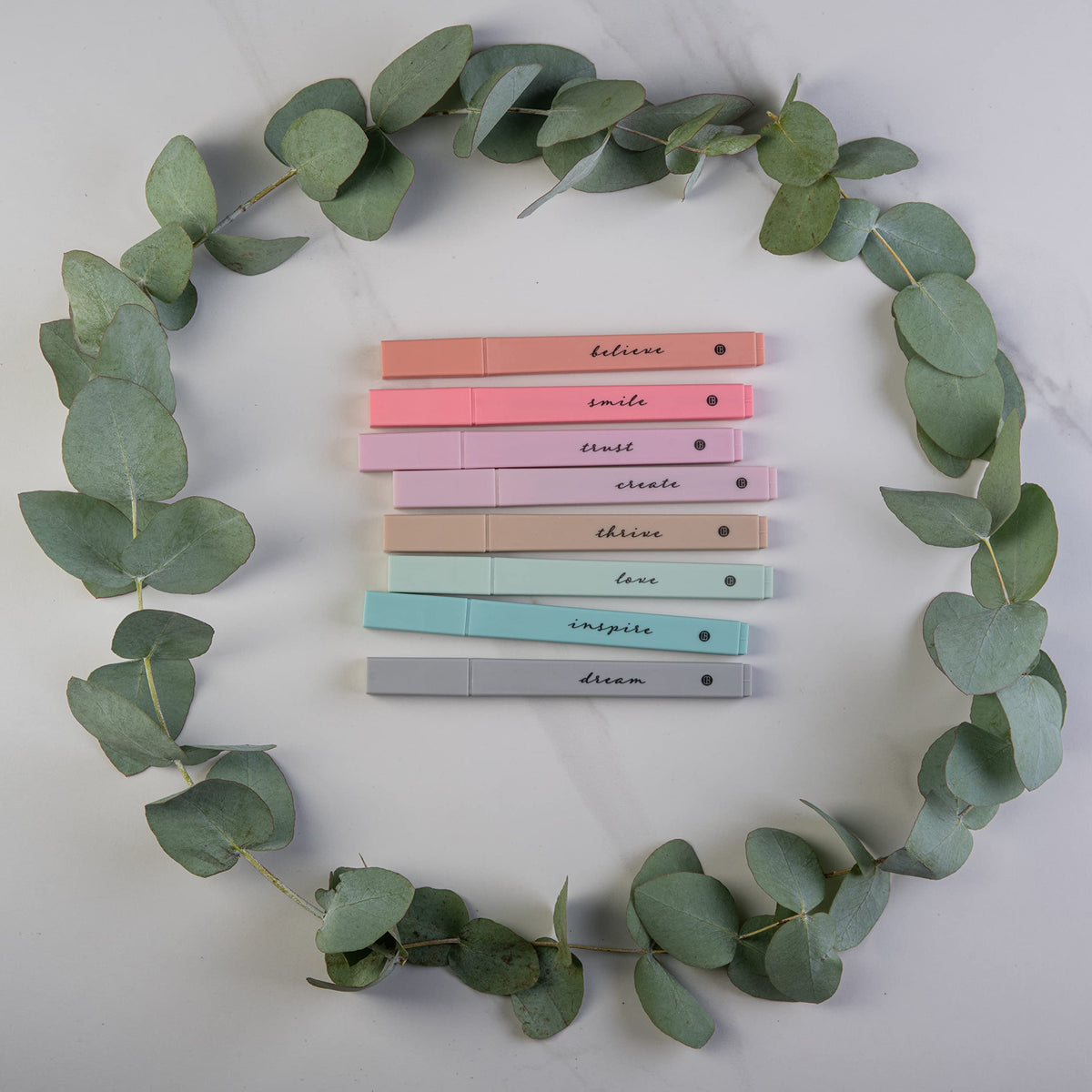 DIVERSEBEE Bible Highlighters with Soft Chisel Tip, No Bleed (Pastel)