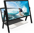 21" Screen Magnifier for Laptop, 3D HD Screen Expanders for Movies, Videos, and Gaming,Screen Enlarger with Adjustable Angle and Foldable Design Amplifier Desktop Magnifying for Seniors Reading