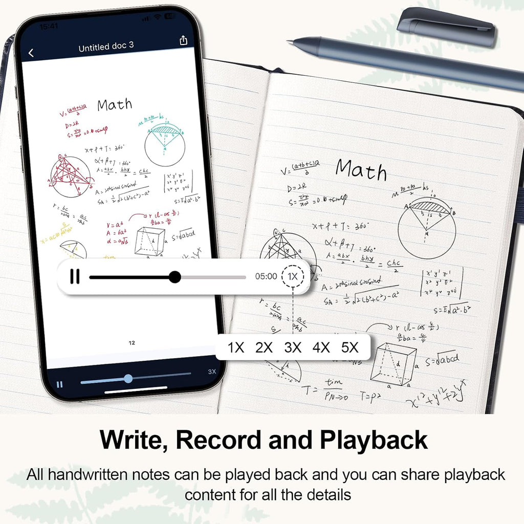 Smart Digital Notebook with Digitize Smart Pen Real-Time & Offline Sync