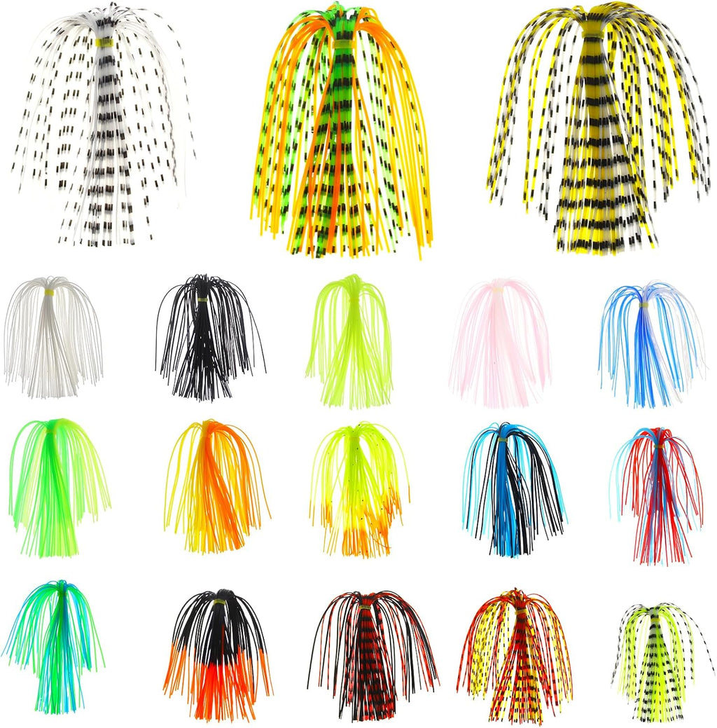 Silicone Skirt & Legs Fly Tying Material (Multi-Color Pack)