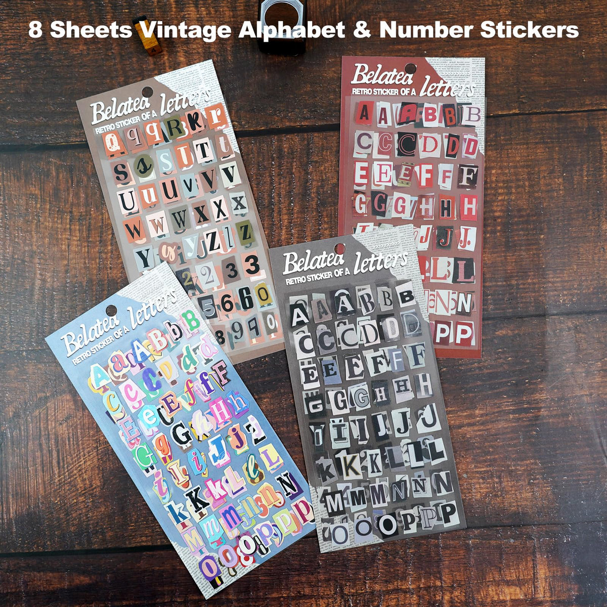 60PCS Twilight Forest Washi Stickers, Mystical Woodland Scenes for Journals, Scrapbooking, DIY Crafts and Gift Wrapping