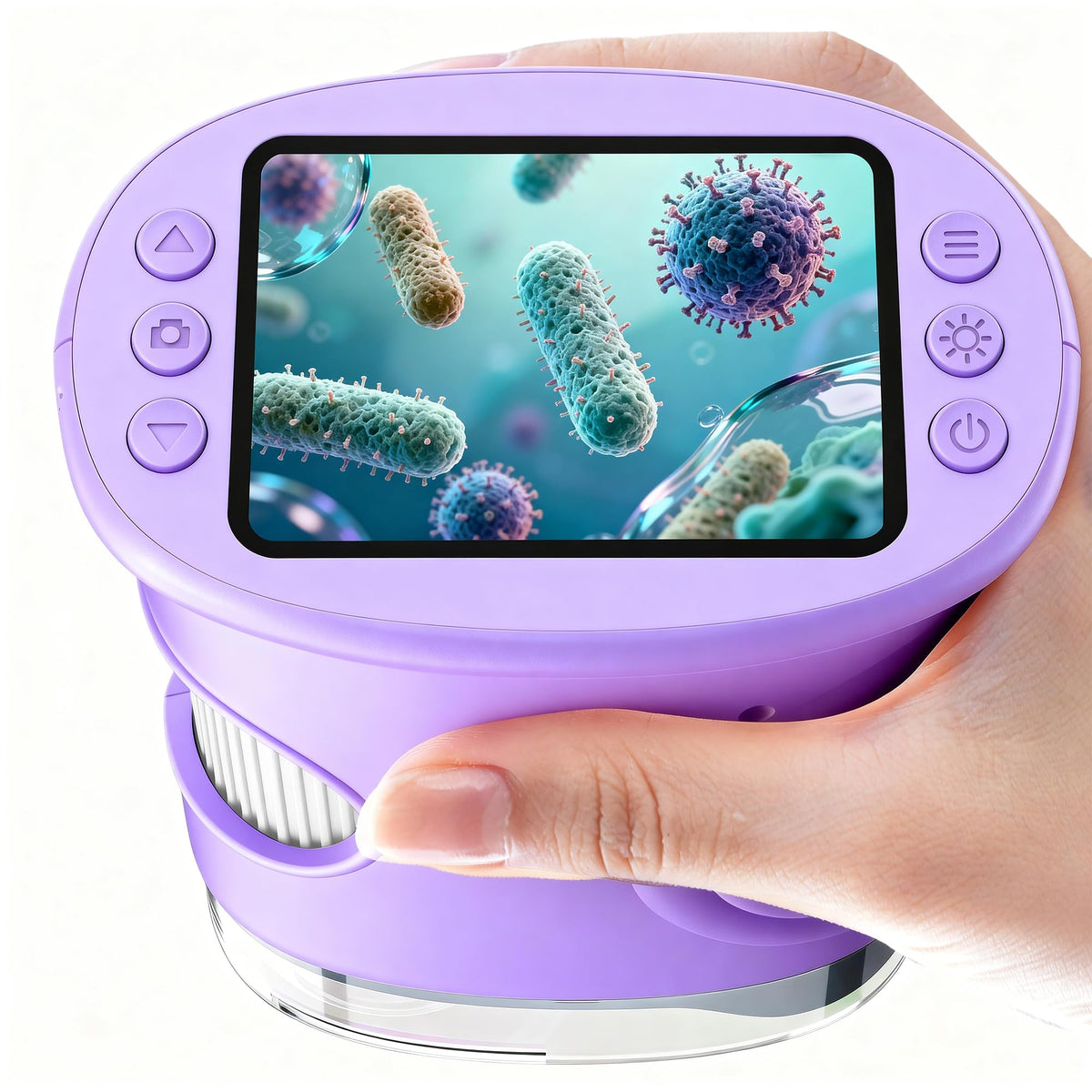 BMDSAE: 1000X Handheld Digital Microscope for Kids with 2.0" IPS Screen & Camera