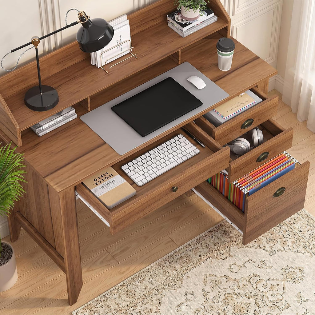 4 EVER WINNER 47-Inch Student Desk with Drawers