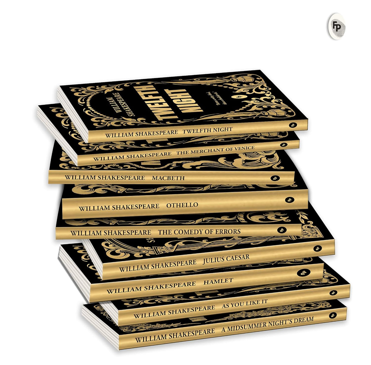 Greatest Works of William Shakespeare (Boxed Set of 10) - Hamlet / Othello / The Merchant of Venice / Macbeth / The Comedy of Errors / Romeo and Juliet /