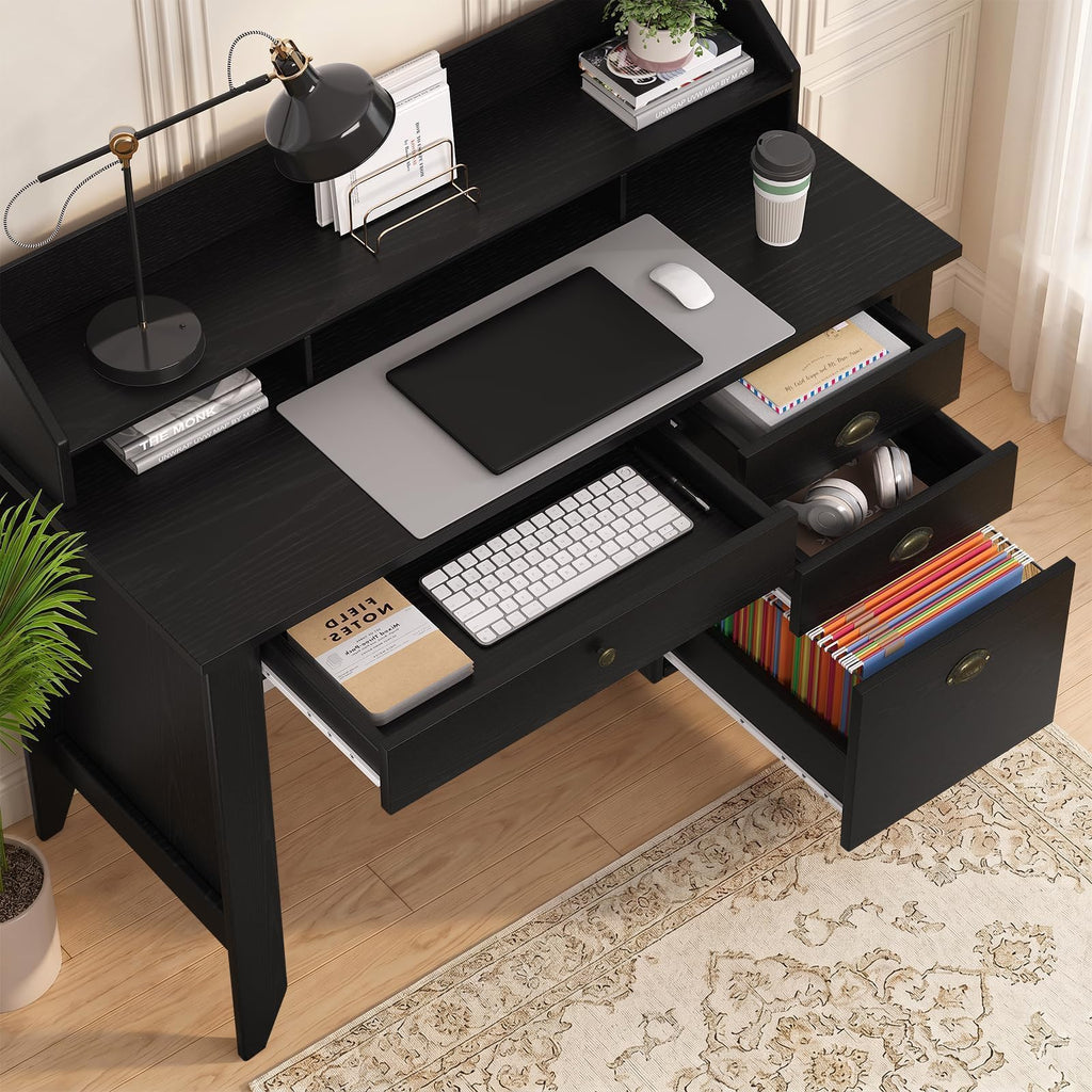 4 EVER WINNER 47-Inch Student Desk with Drawers