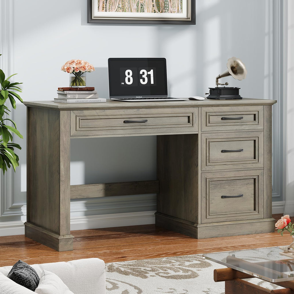 Vabches 47-Inch Student Desk with Drawers
