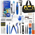 147PCS 3D Printer Tools Kits 3D Printer Accessory Tool Bag Wide Mouth Open