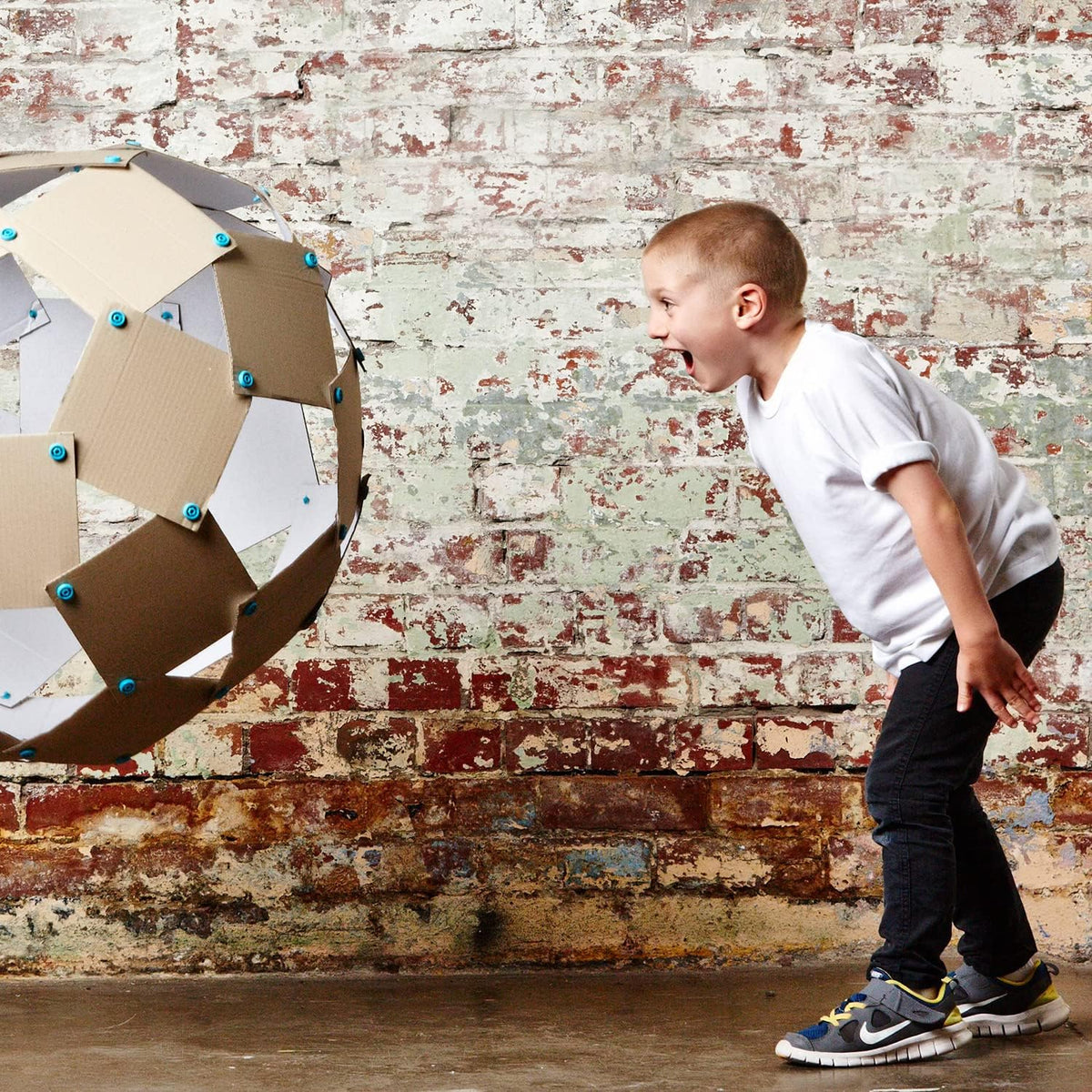 Makedo Scru Combo 160 Cardboard Connectors (Ages 4+)