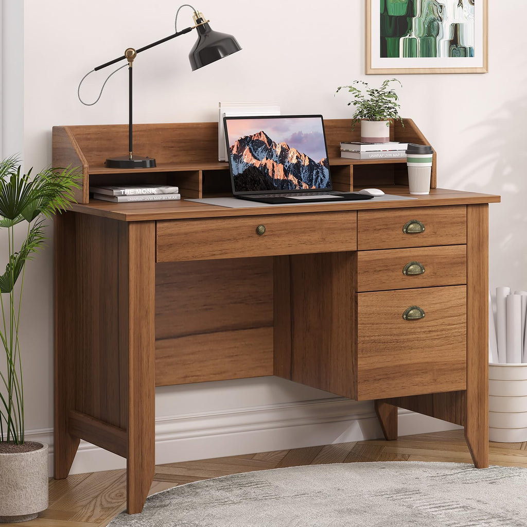 4 EVER WINNER 47-Inch Student Desk with Drawers
