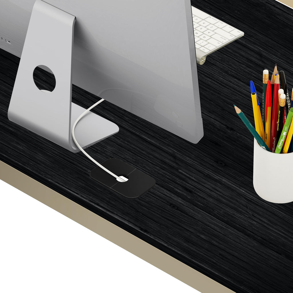 SHW 55 × 60-Inch Commercial-Grade L-Shaped Student Desk