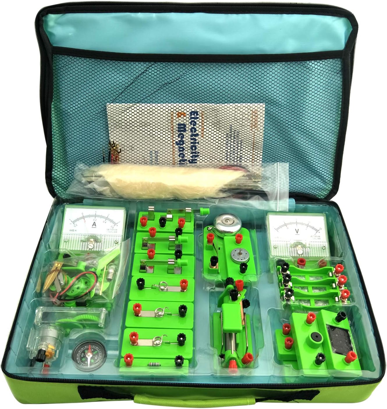 Basic Electricity & Magnetism Experiment Kit (Grades 9–11)