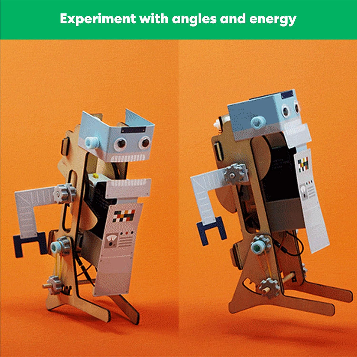 KiwiCo Jumping Robot STEM Kit - Robotics Building Set, Engineering, Ages 9+