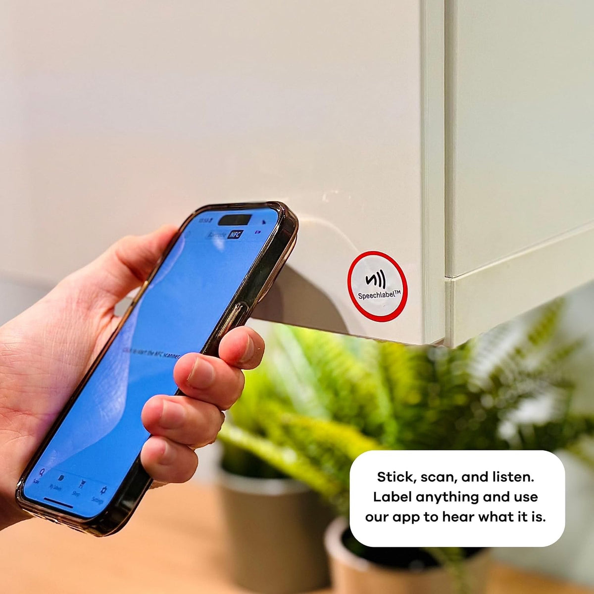 Hable SpeechLabel Recordable NFC Stickers - 25 Tap Audio Labels