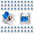 50PCS Keyboard Clickers for 3D Prints, Blue Mechanical Keyboard Switches