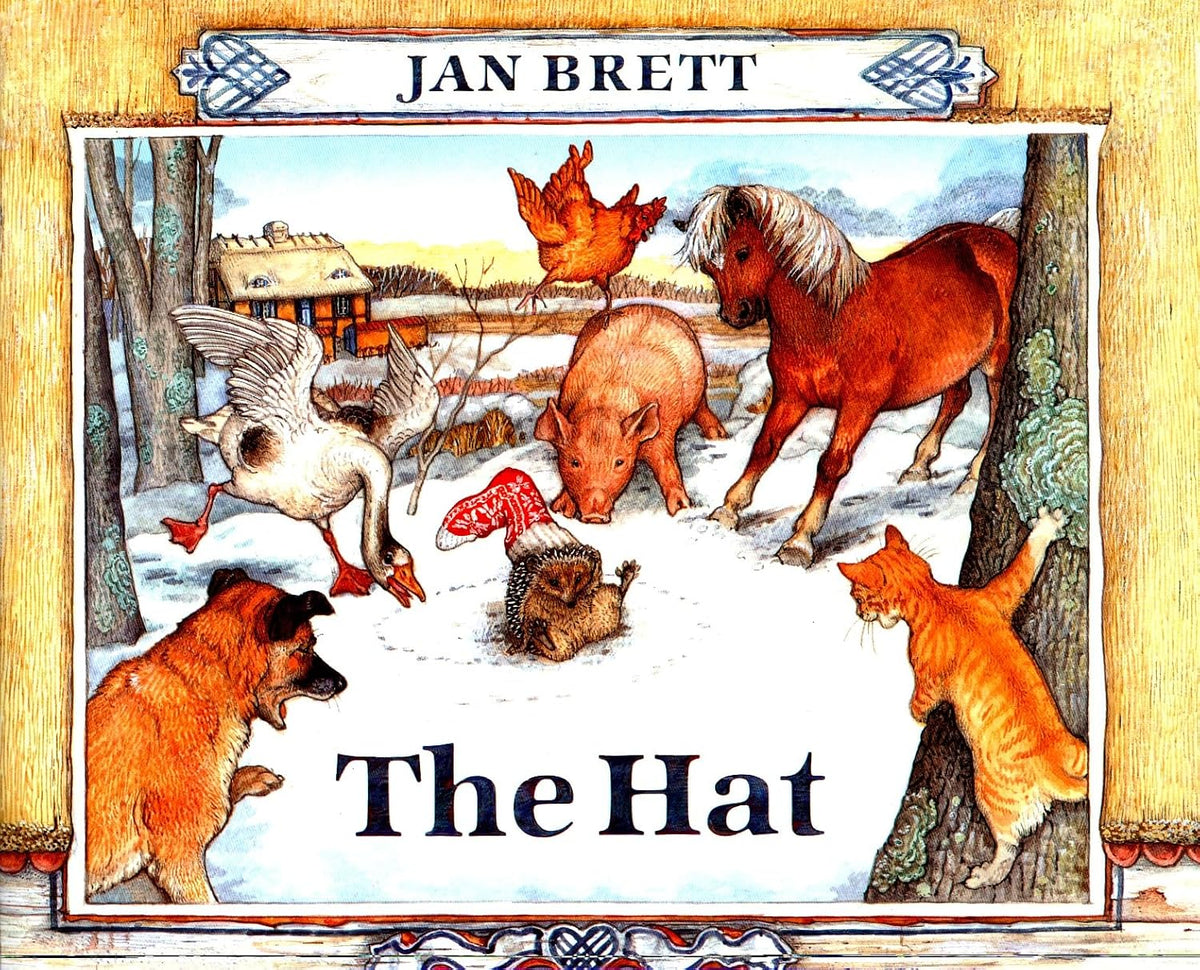 Jan Brett's Winter Collection 4-Book Box Set: The Hat plus 3 other Snowy Classics