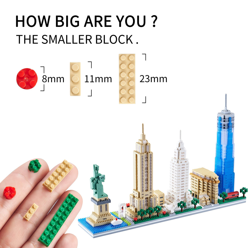JXRLMB Architecture White House Modle Kit Micro Building Blocks Sets for Adults World Famous Landmark Collection Set U.S. Capital 3520 PCS for Teens 14+