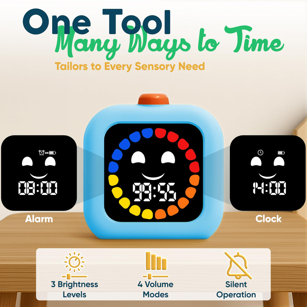 Digital Visual Timer for Kids - Calmer Routines & Transitions