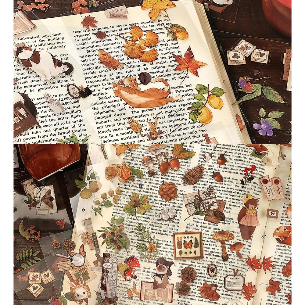 750 Pcs Stickers for Scrapbooking,Christmas Self-Adhesive Scrapbook Sticker