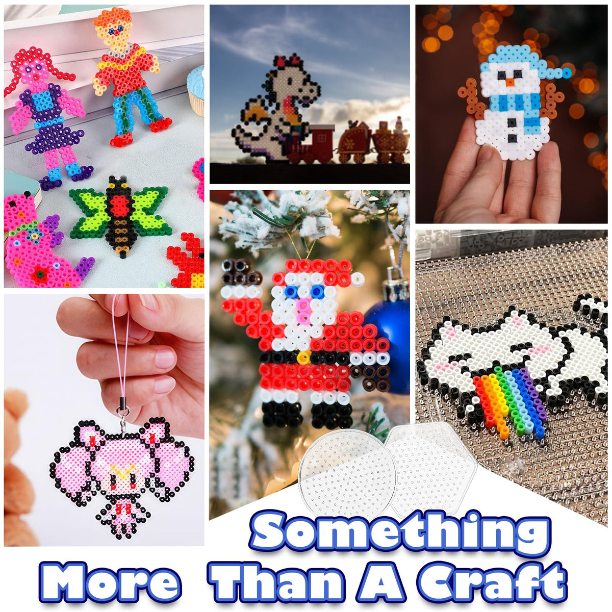 23000 5mm Fuse Beads Kit for Craft Gifts - 22 Colors | 106 Patterns