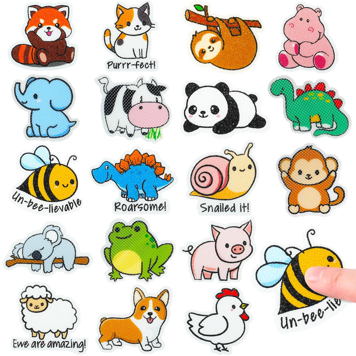 36 PCS Calm Strips for Anxiety Sensory Stickers - Fidget Stickers with Rough Texture - Adhesive Tactile Sensory Strips Anxiety Relief Items for Students, Adults