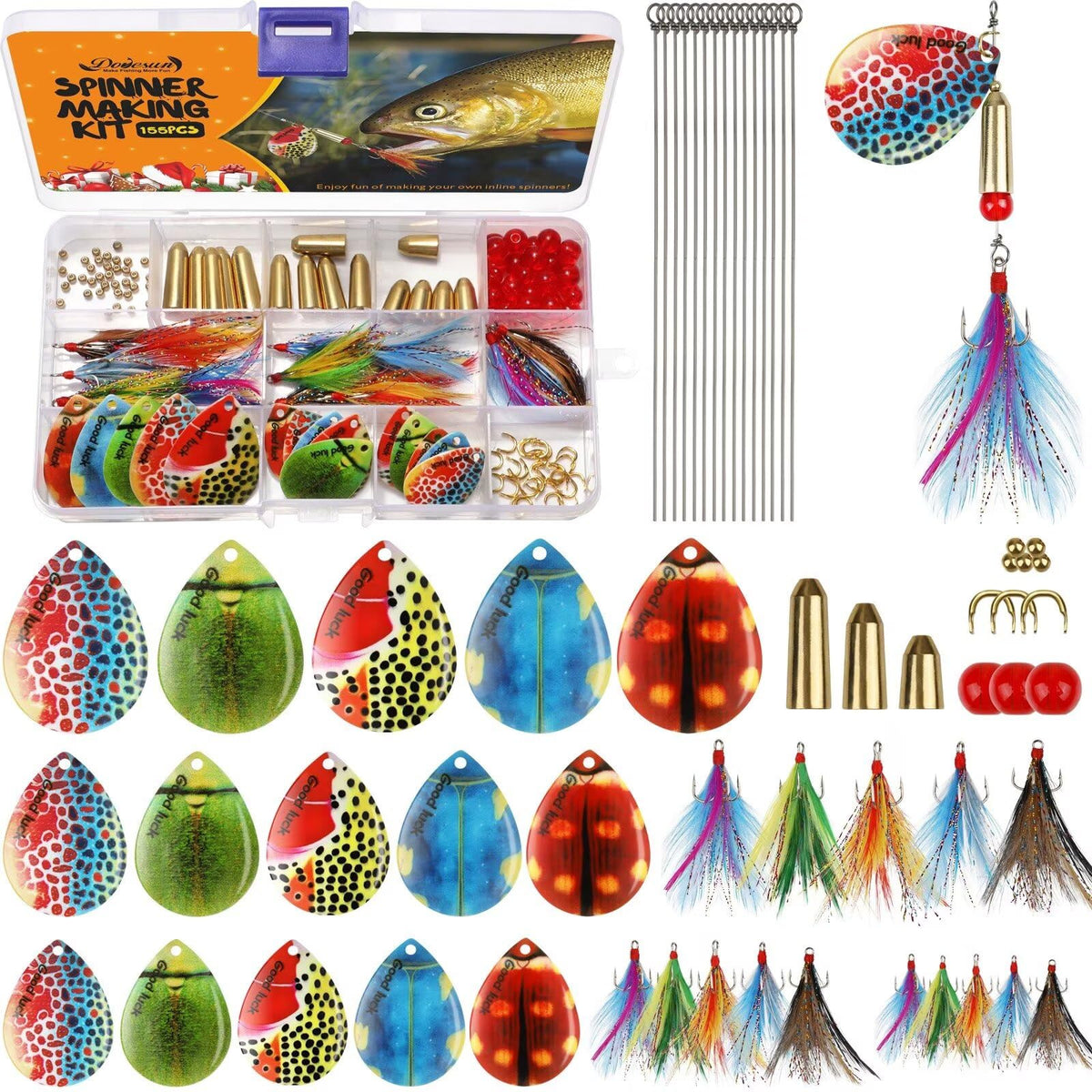 Dovesun DIY Spinner Lure Making Kit