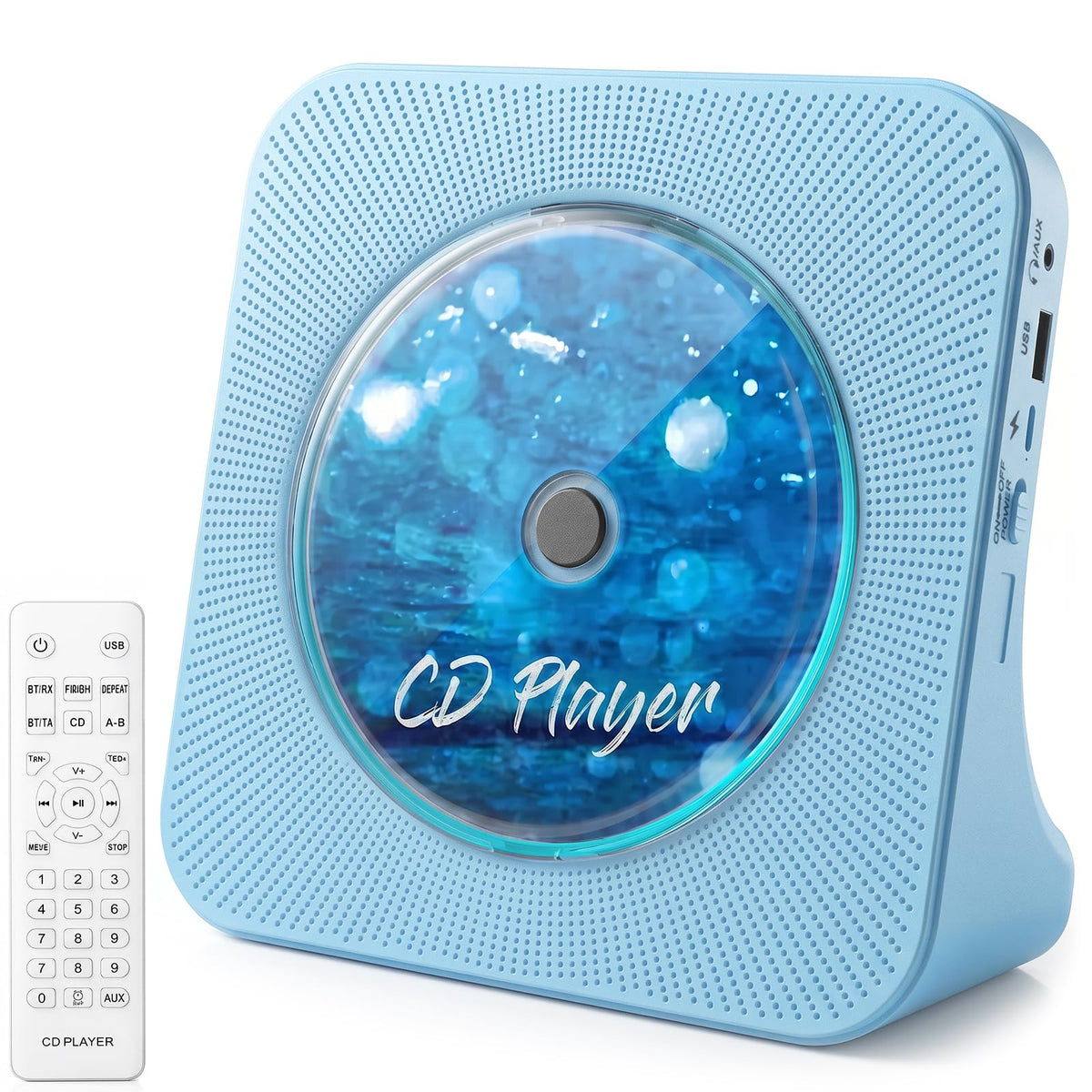 Gueray KC906 Desktop Bluetooth CD Player for Learning (K–12)