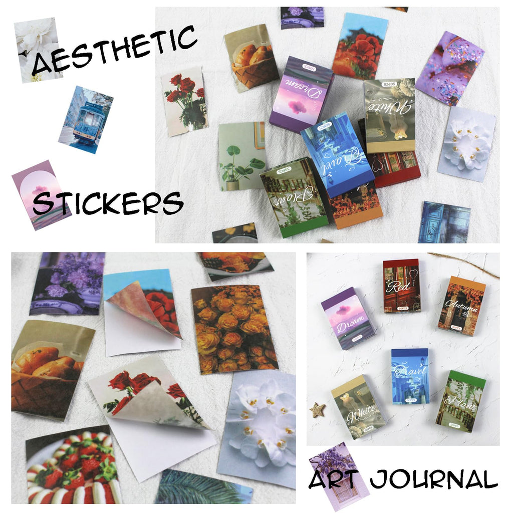PRSTINCOL 2346PCS Quote Stickers,48 Sheets Scrapbook Supplies Kit Word Stickers for Journaling, Card Making, Vision Board Supplies for Adults Crafting