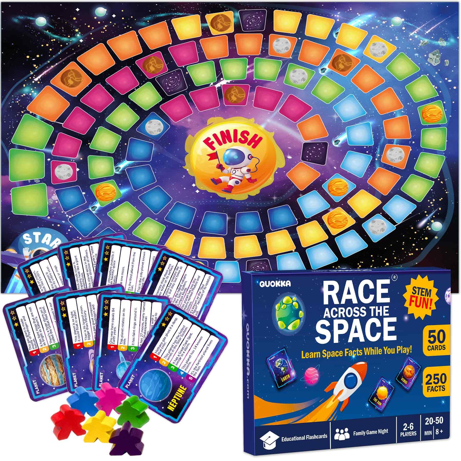 Quokka: Race Across the World — Educational Geography Board Game, Ages 8+ (2–8 Players)