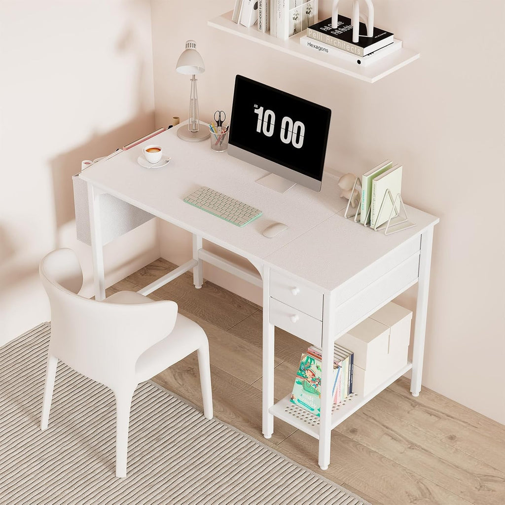 Lufeiya 40-Inch Student Desk with Drawers