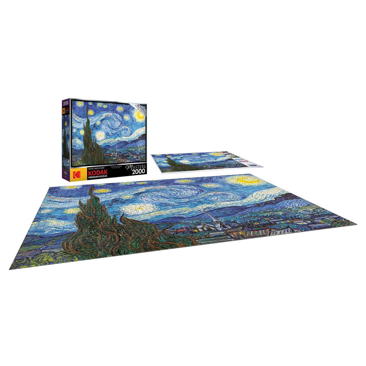 RoseArt Kodak Premium Masters Mona Lisa 2000 Piece Jigsaw Puzzle