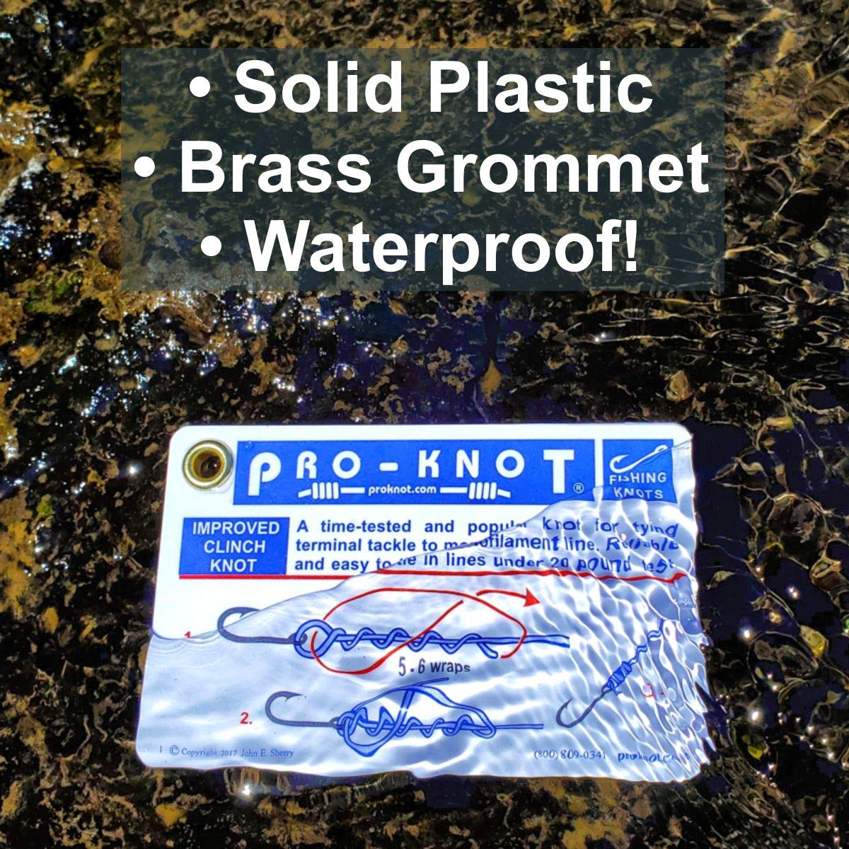 Pro-Knot Fishing Knots Waterproof Reference Cards