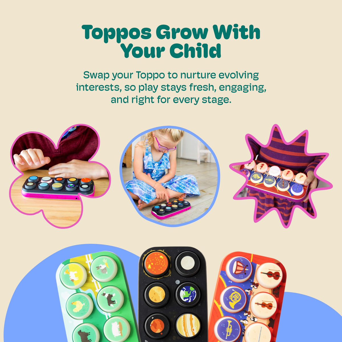 Boppo On the Farm Toppo - Interchangeable Expansion for Boppo Tablet