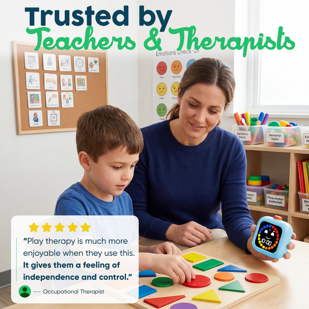 Digital Visual Timer for Kids - Calmer Routines & Transitions