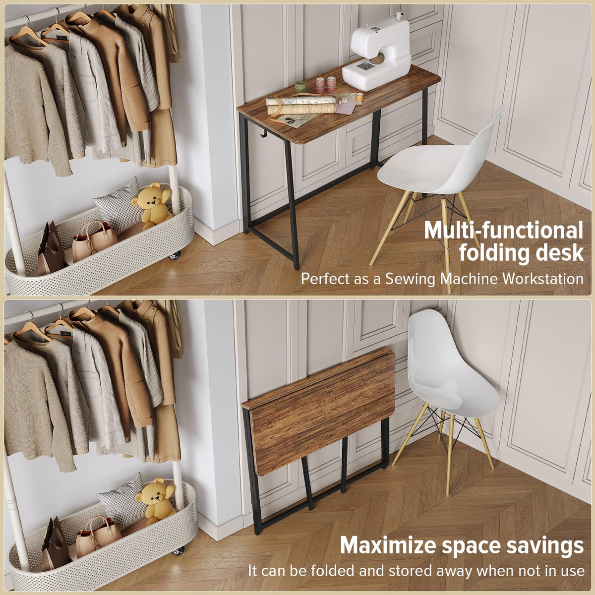 WOHOMO Folding Student Desk