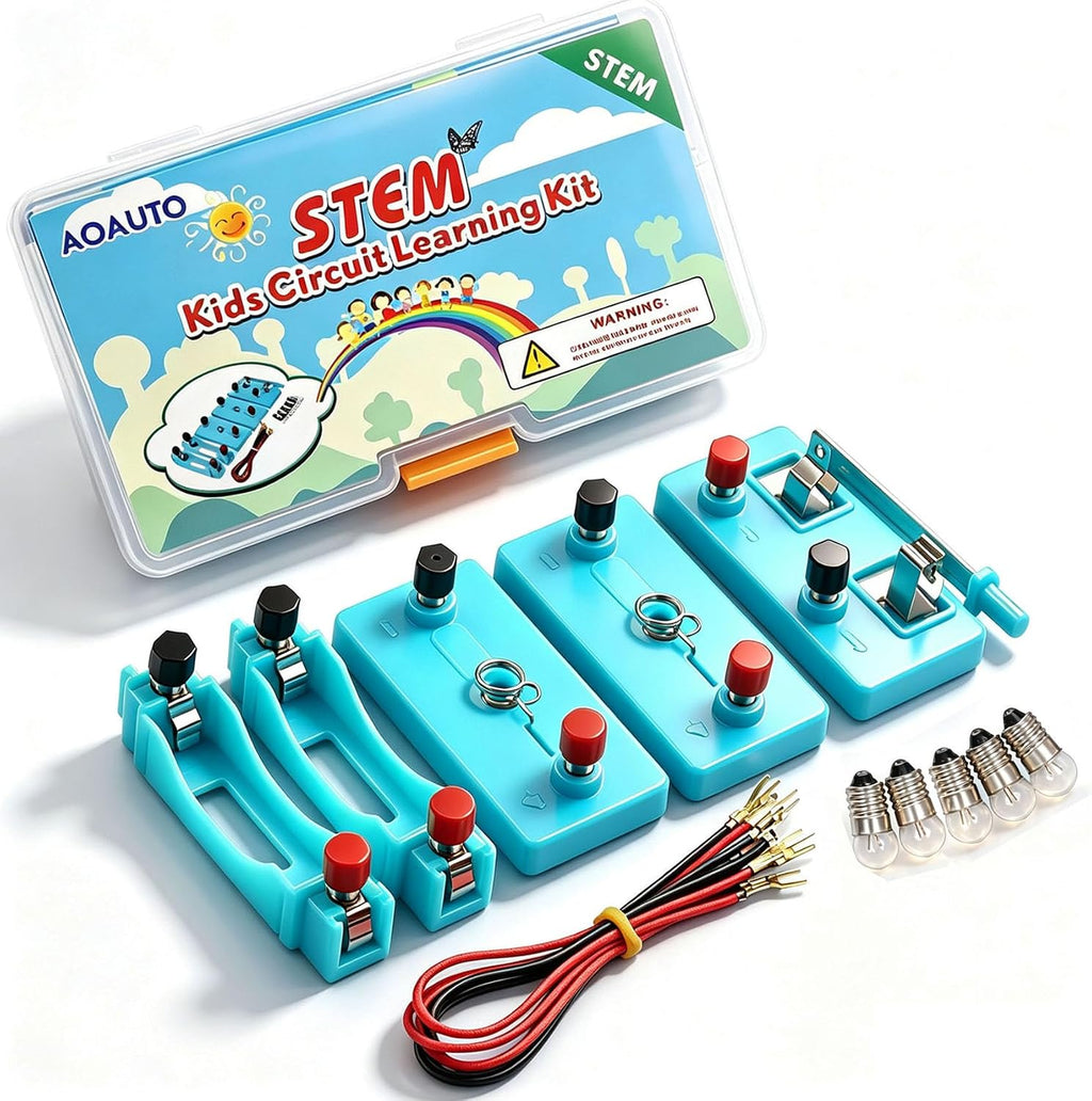 Physics Science Lab Learning Electric Circuit Kit for Kids(Basic Circuit)