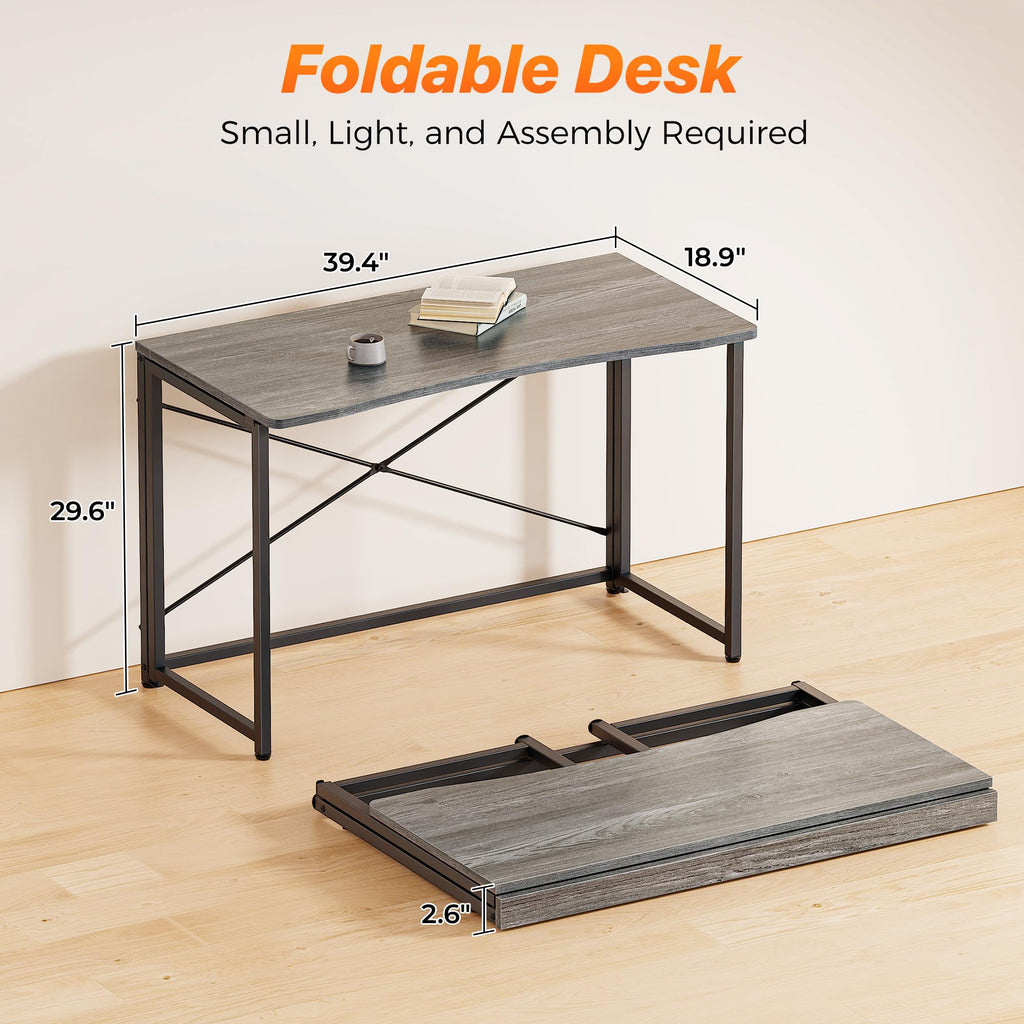 Huuger 31.5-Inch Folding Student Desk