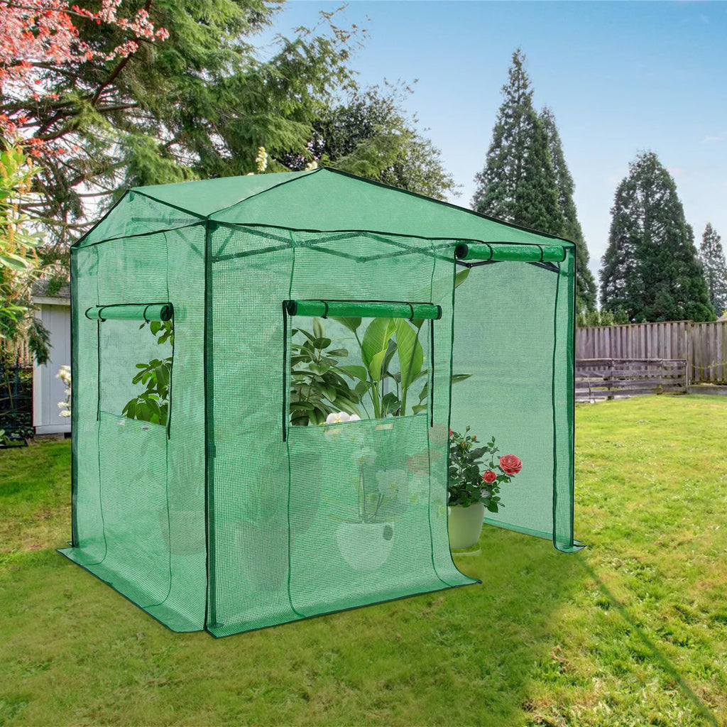 EAGLE PEAK Pop-Up Walk-In Greenhouse (Multiple Sizes)