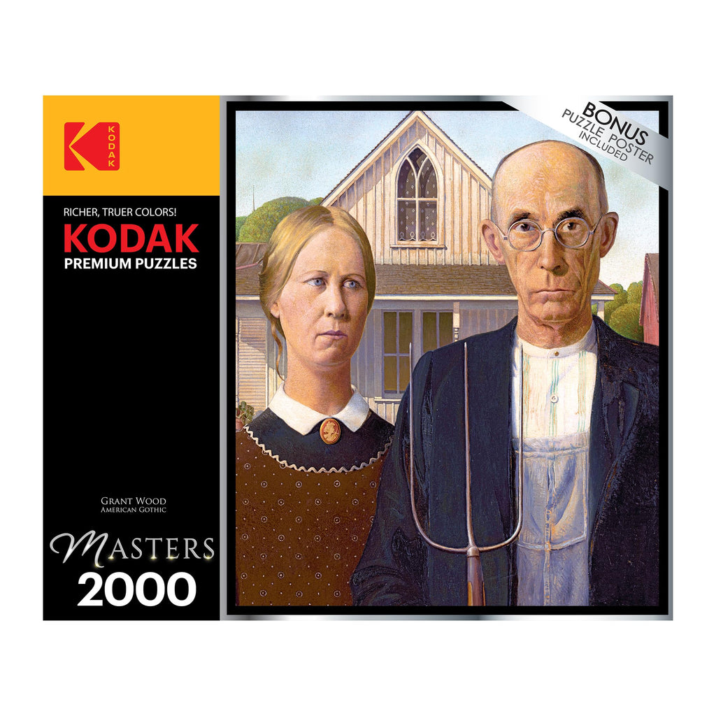 RoseArt Kodak Premium Masters Mona Lisa 2000 Piece Jigsaw Puzzle