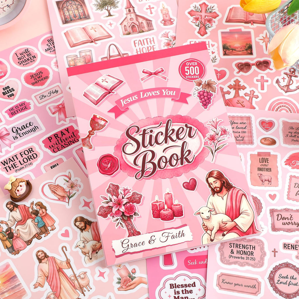 750 Pcs Stickers for Scrapbooking,Christmas Self-Adhesive Scrapbook Sticker