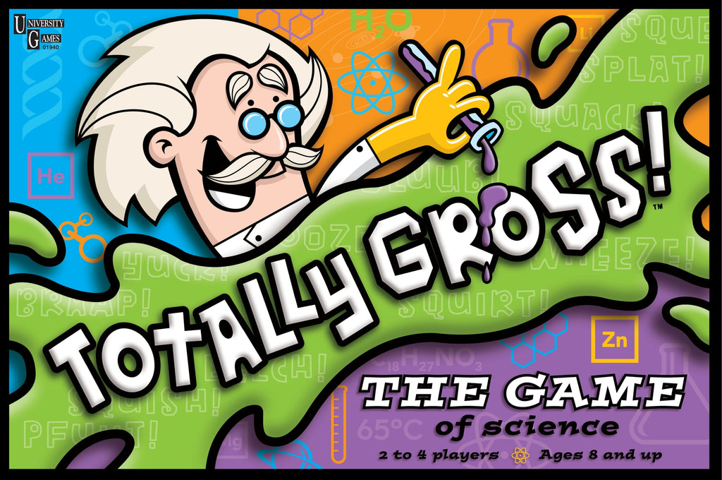 University Games Totally Gross! The Game Of Science Learning Board Gam