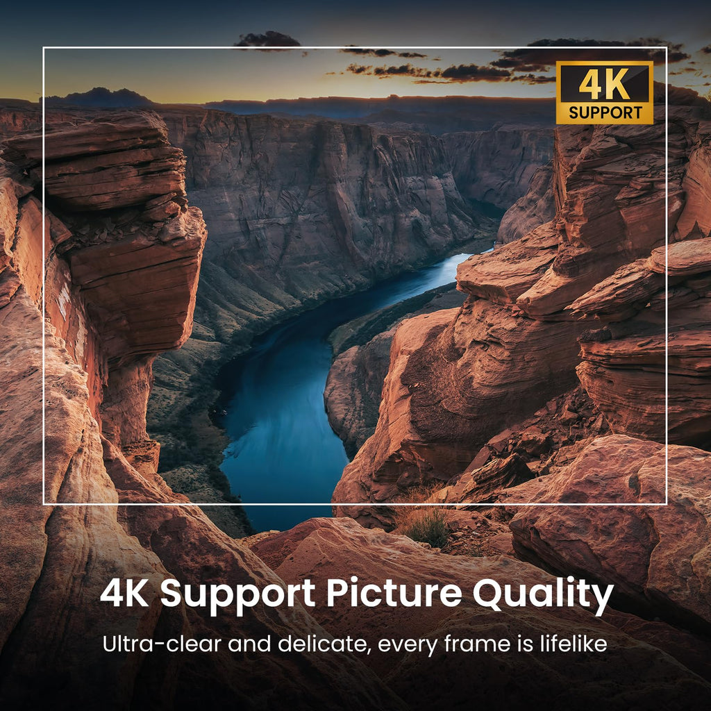 HAPPRUN Native 1080P Bluetooth Projector - Standard
