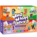 Who What Why: Mega Pack Conversation Cards (Ages 4+)