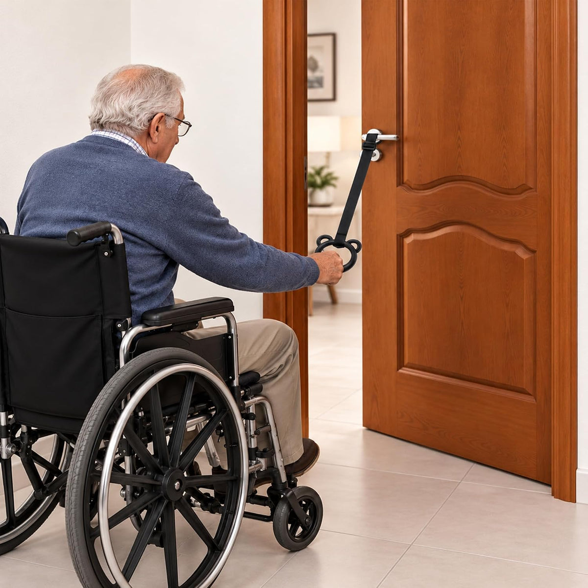 4 PCS Door Puller for Wheelchair Users - Wheelchair Door Handle Assist