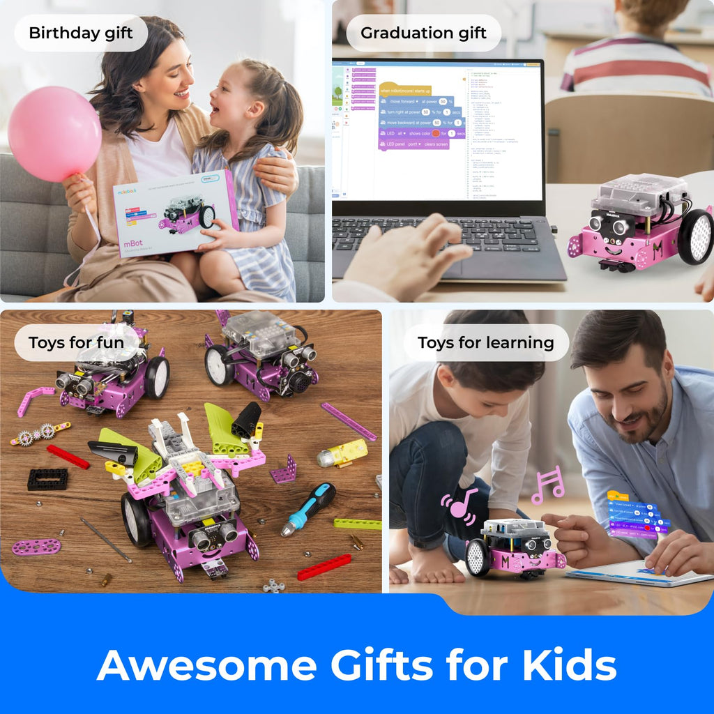 Makeblock mBot STEM Coding Toys Robotics for Kids Ages 8-12